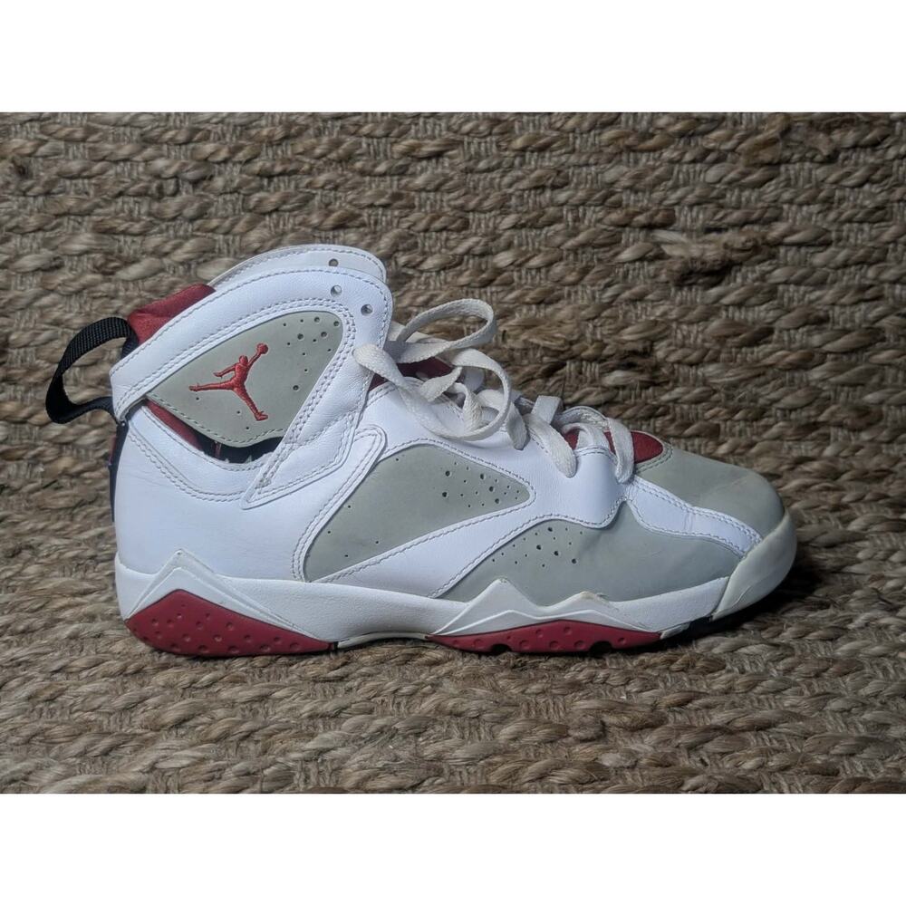 Jordan 7 Retro High Hare Boys 6Y (GS) Women's 7.5 Basketball Sneaker Shoes